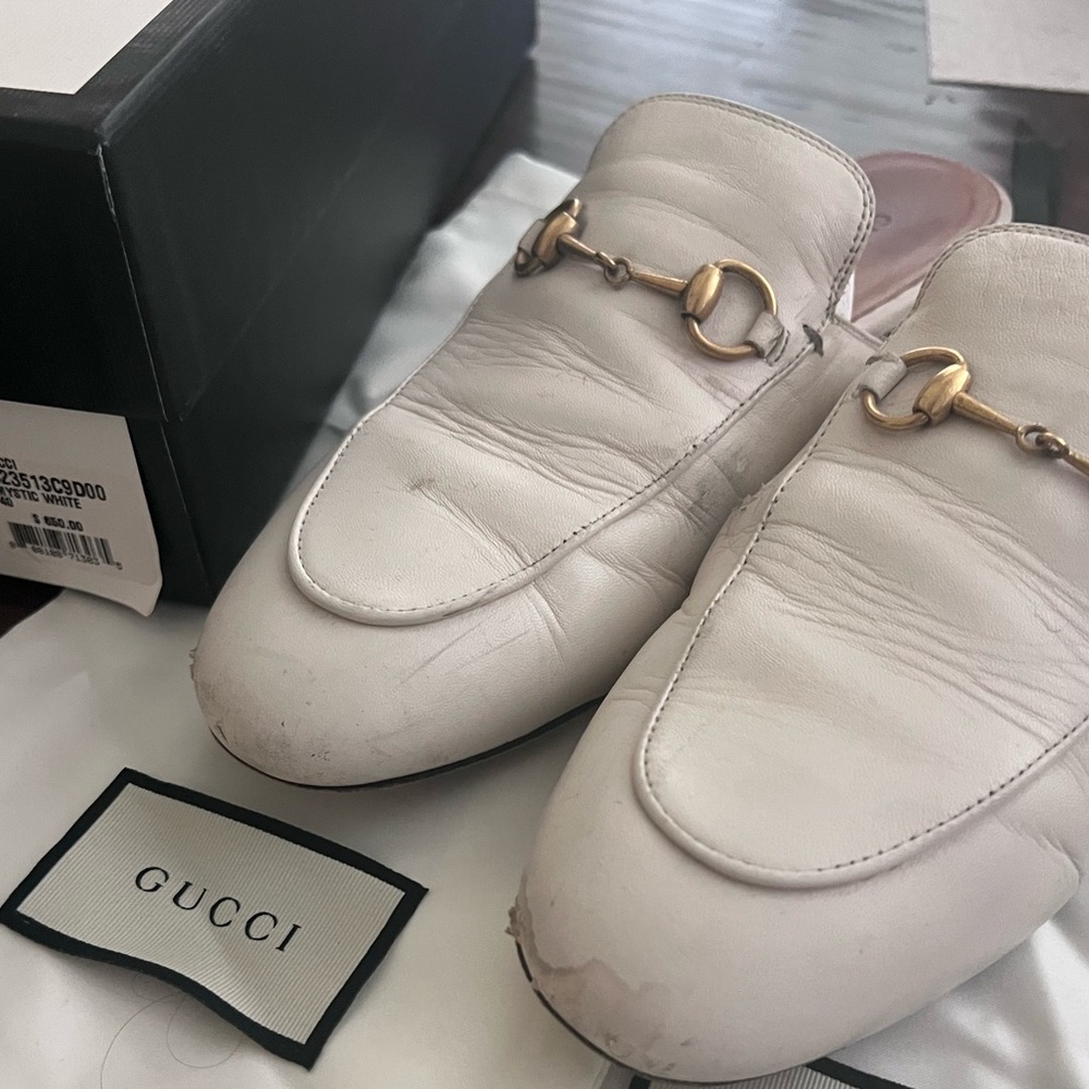 Gucci Princetown Mules - Picture 2 of 5
